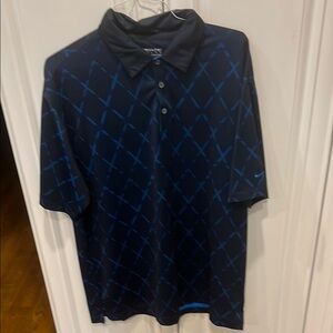 Never worn Nike Men's Blue Polo Shirt